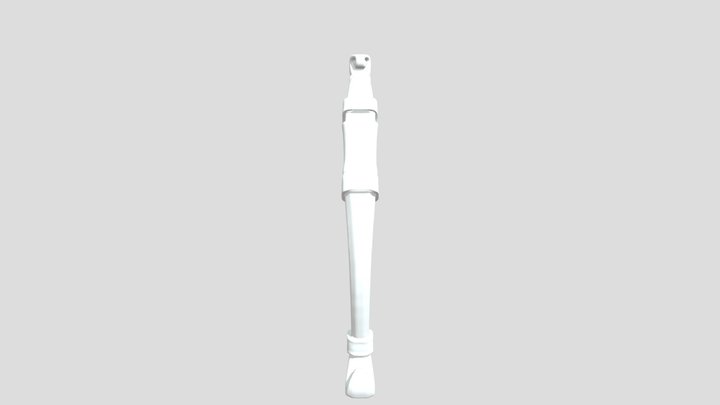 bow arc model 3D textured 3D Model