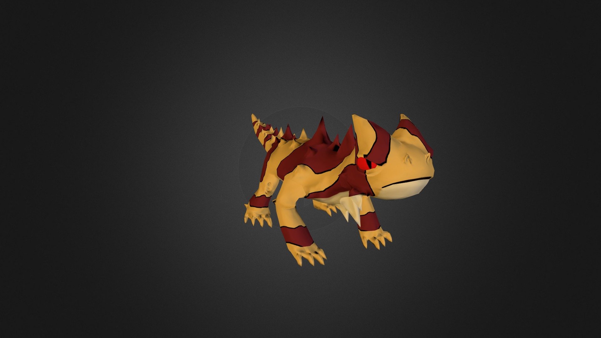 Thorny Devil Lowpoly