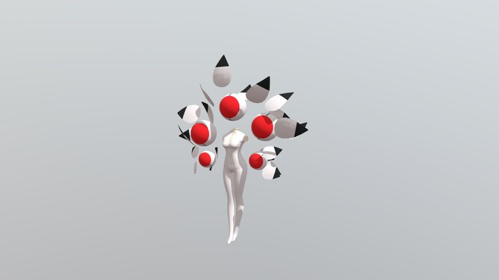 Young Lady 3D Model
