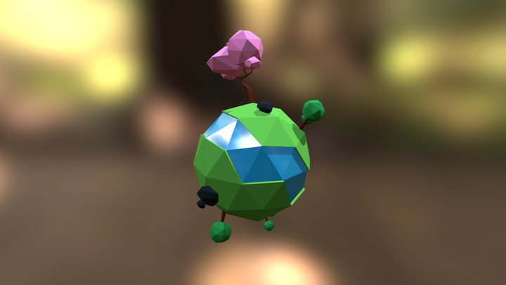 Little Planet 3D Model