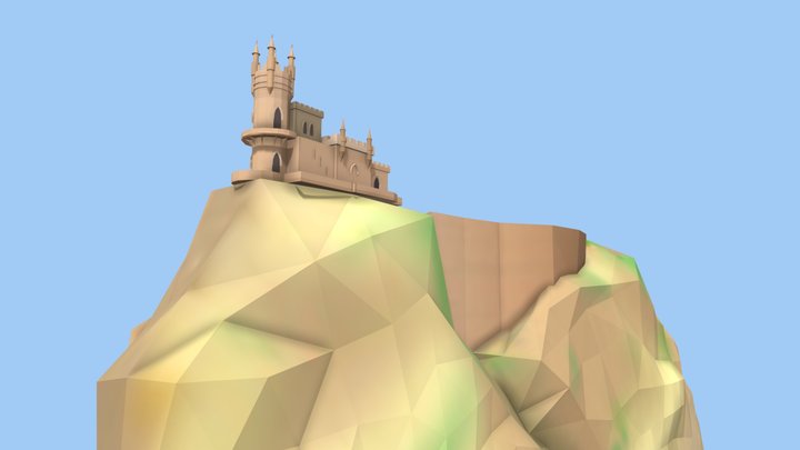 Swallow's Nest 3D Model