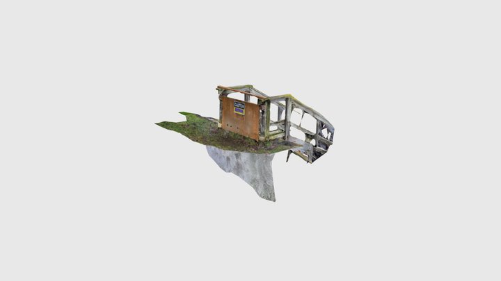 Broken steps 3D Model