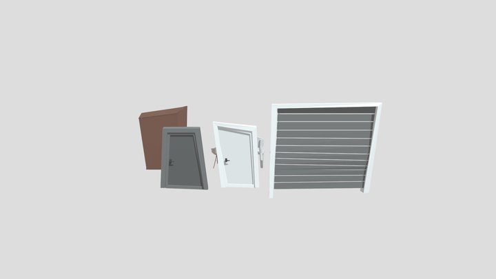 Random Props Style Hello Neighbor 3D Model