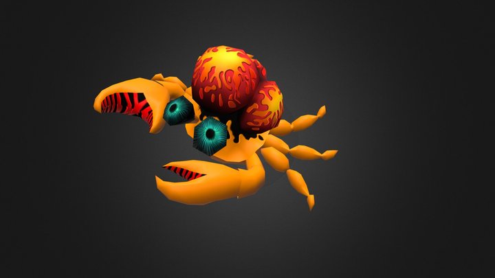Crab Mutant 3D Model