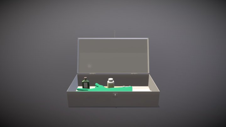 First aid kit 3D Model