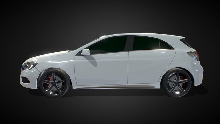 Mercedes A class 3D Model