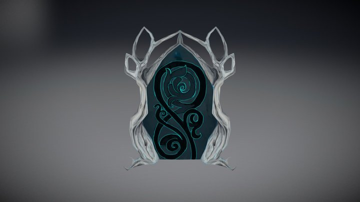 Door WIP 3D Model