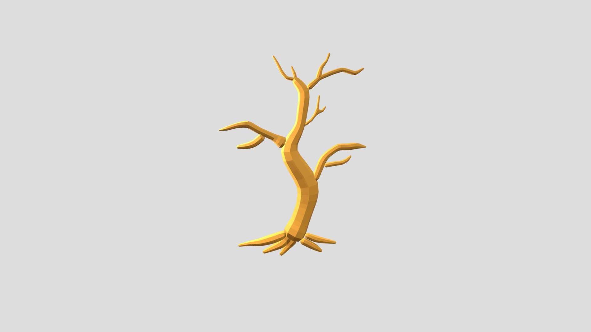 low poly tree