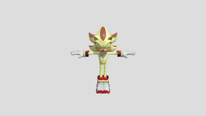 Super Shadow Movie (fan made) 3D Model