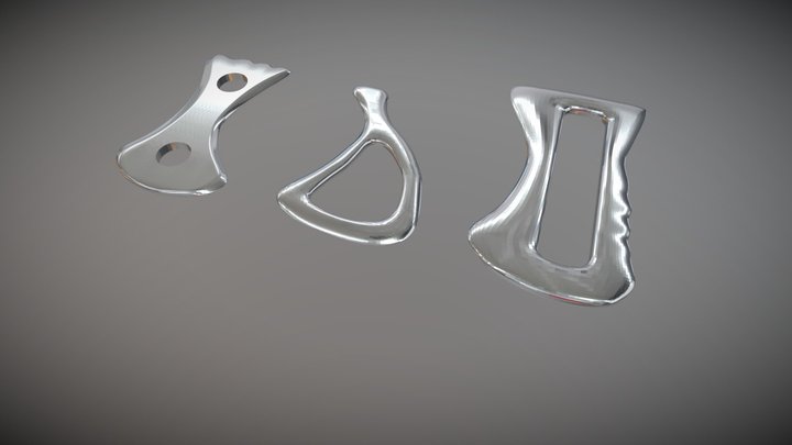 Fascia Knife Design - Prototype 3D Model