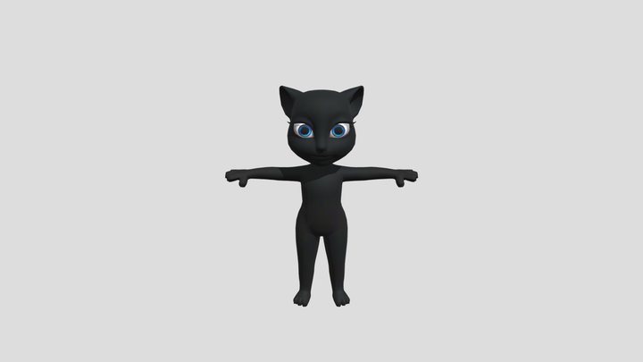 Angela Large 3D Model