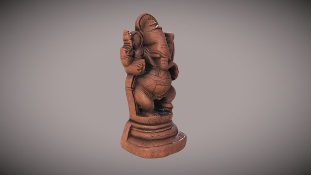 Classic Ganesh Low Poly