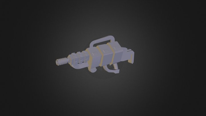 SpaceGun003 3D Model