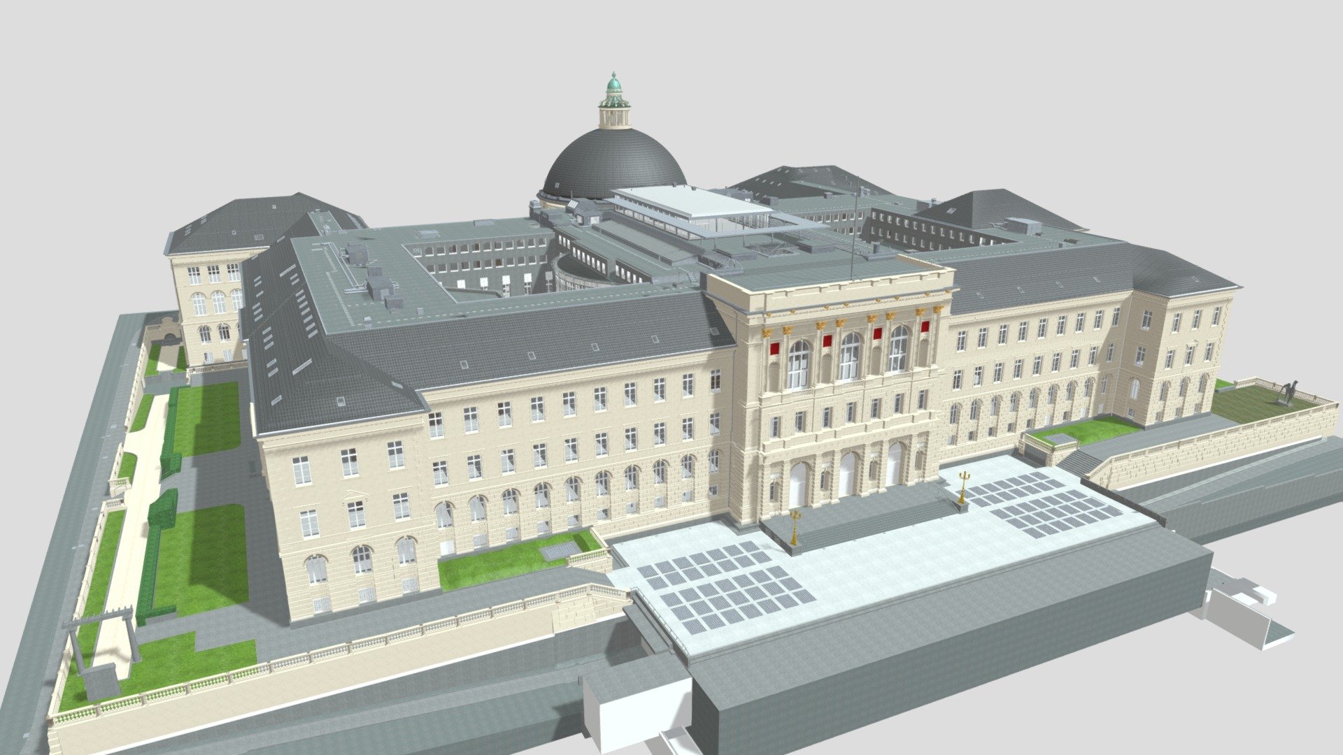 Zürich, ETH Hauptgebäude — Sketchfab embed 3D viewer