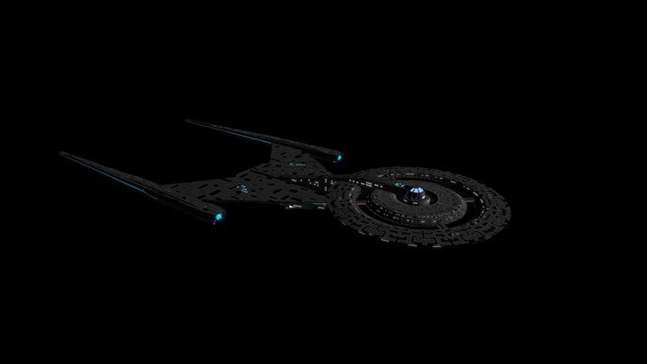 USS Discovery (Star Trek) 3D Model