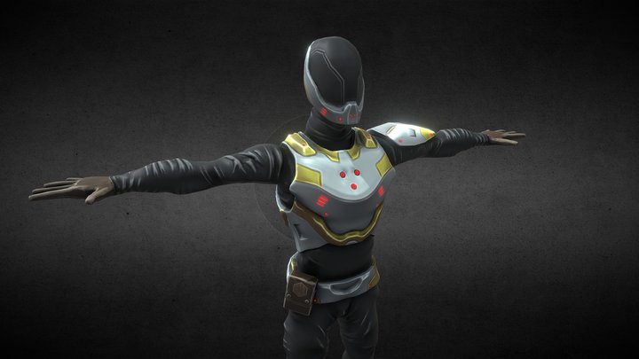 Range Soldier - Der Hunger 3D Model
