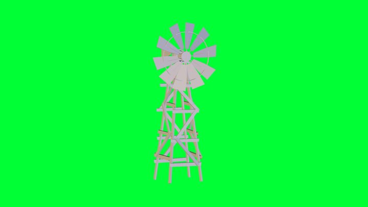 windmild 3D Model