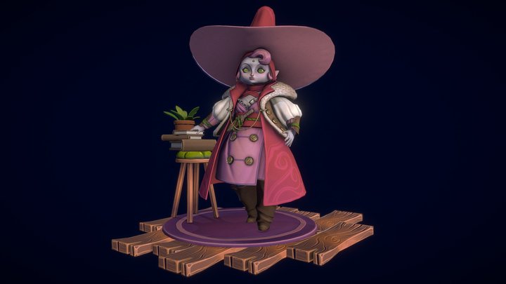 Stylised Creation 3D Model