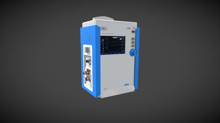 Ventilator(MTV-1000 model) 3D Model