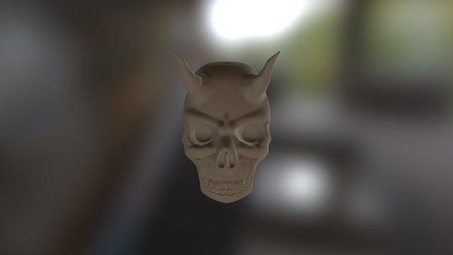 DMC Rebellion Skulls 3D Model