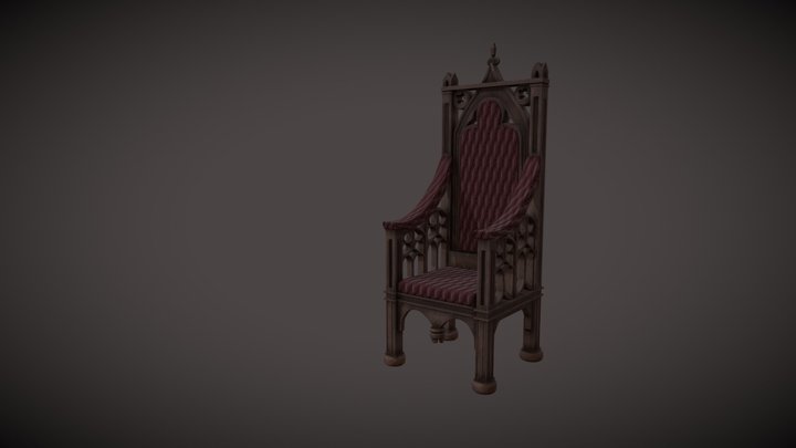 Chaise Dumbledore 3D Model