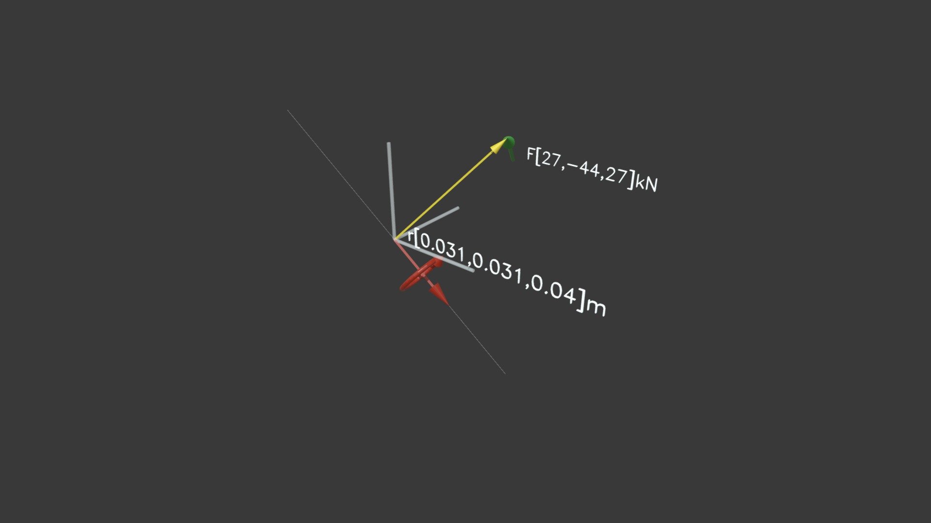 Moment Cross Product Problem 3 - 3D model by ESMpsu [38040b8] - Sketchfab
