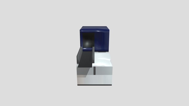 Airport Catering truck (extended) 3D Model