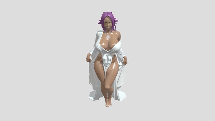 Anime-Style 3D Model 3D Model