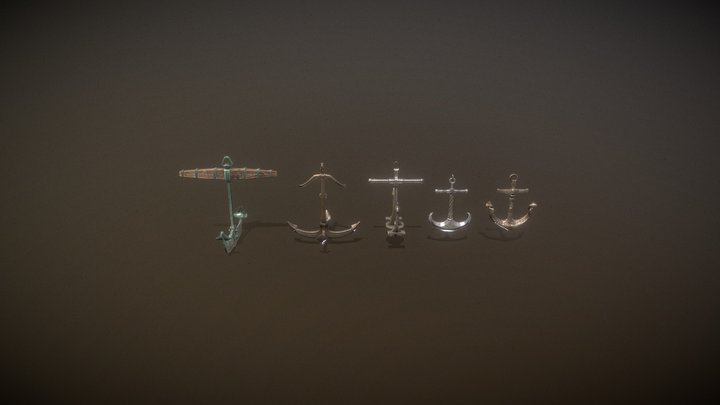 Anchors 3D Model