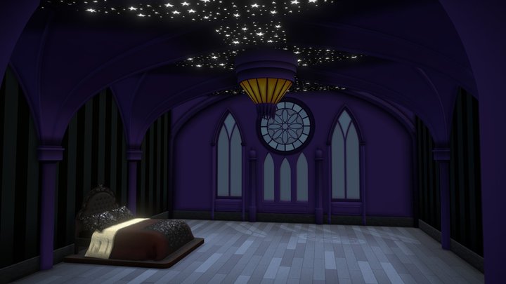 Sketchfab_Room_Free_03 3D Model