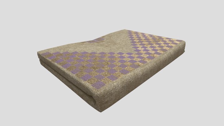 Unku (Inca Tunic) 3D Model