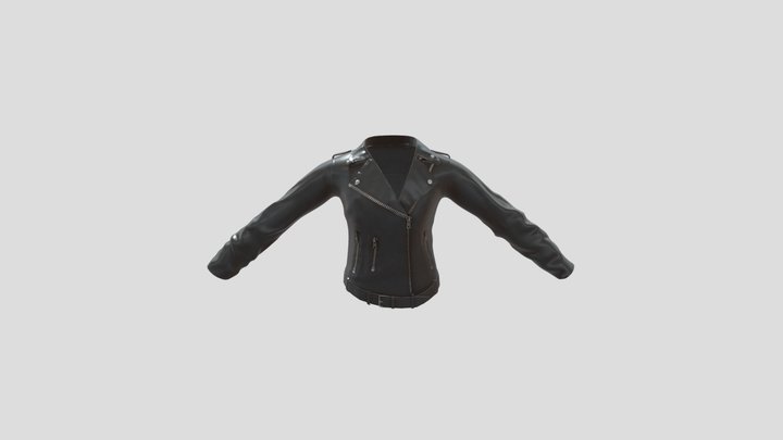 Leather Jacket 3D Model