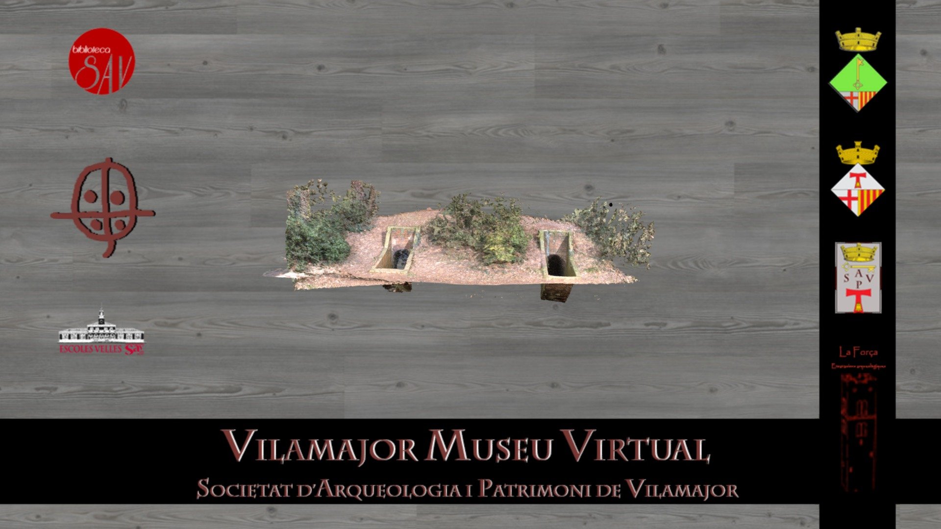 Aeròdrom d'Alfou (S.A.V.) Refugi 1 v DEMO — Sketchfab embed 3D viewer
