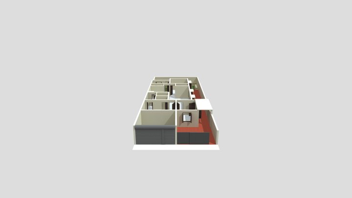 Floor plan 01 3D Model