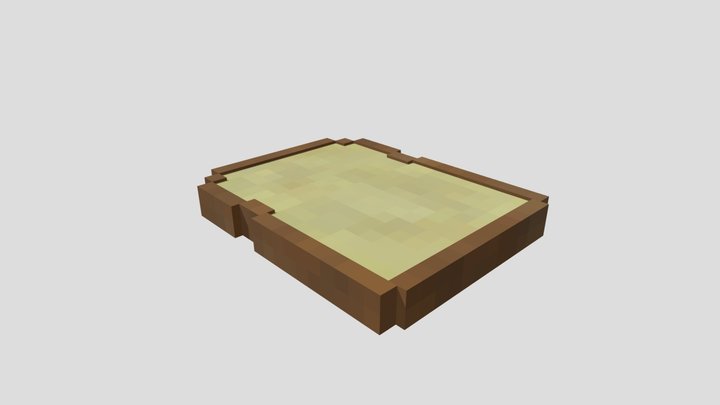 Slice of bread 3D Model