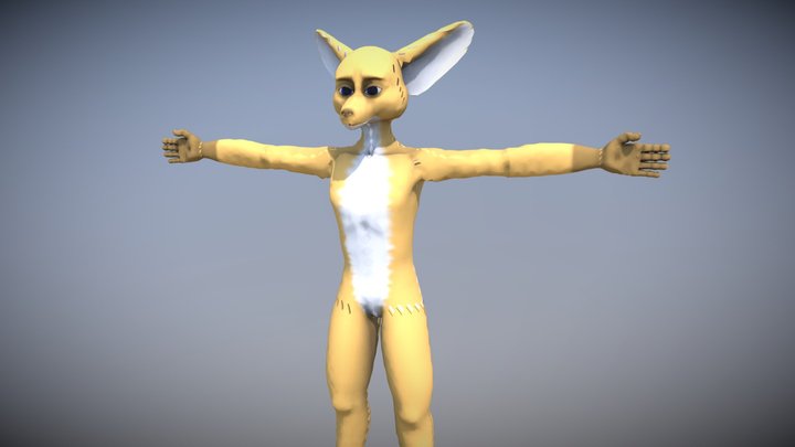 Fennec Furry – Modello 3D gratuito STL