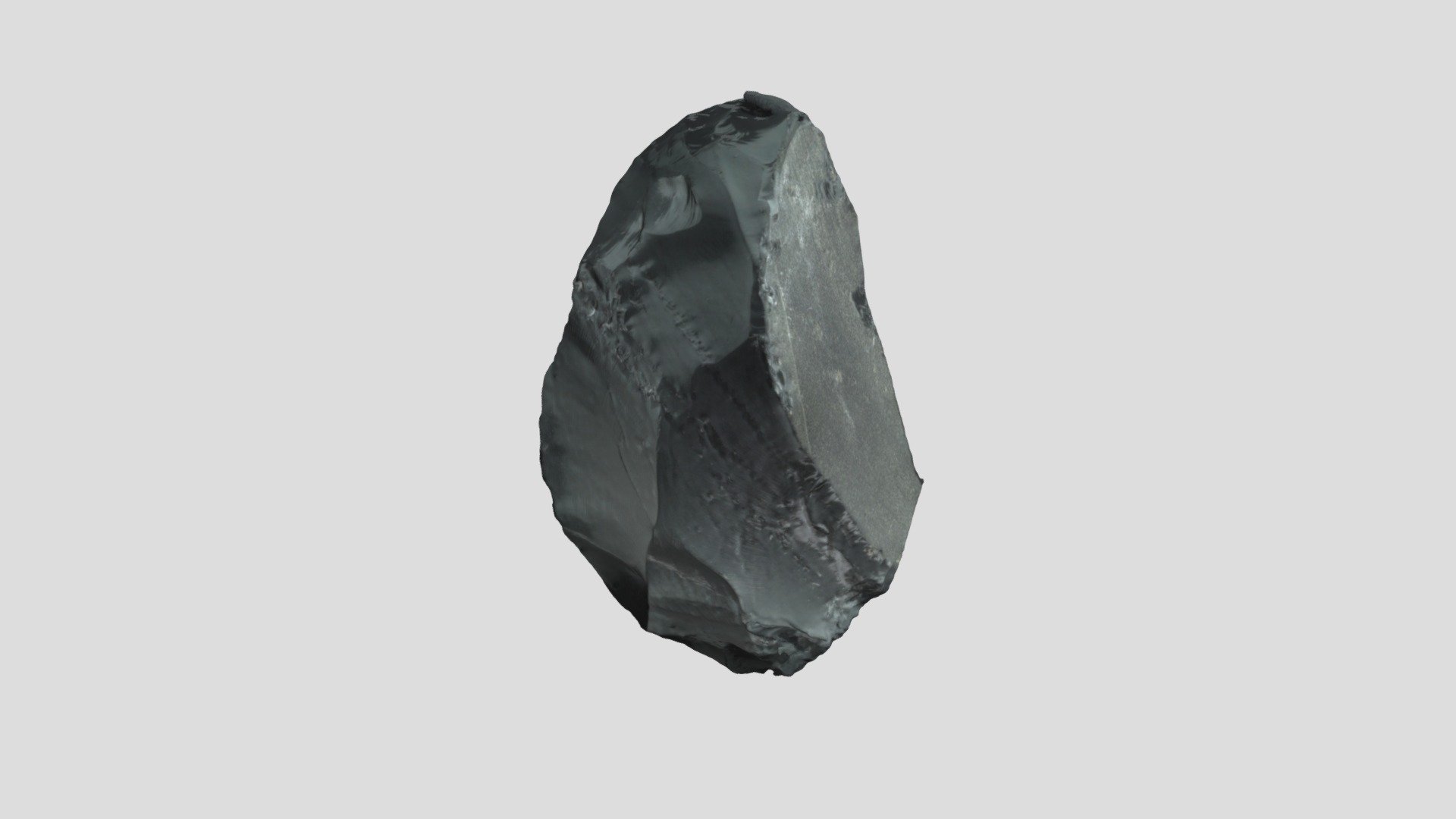 黒曜石(佐賀県腰岳)/Obsidian (Koshi-dake, Saga Pref, Ja) - 3D model