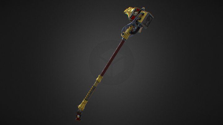 Warhammer 40k: Thunder Hammer (Громовой молот) 3D Model