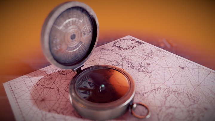 compass 3D Model