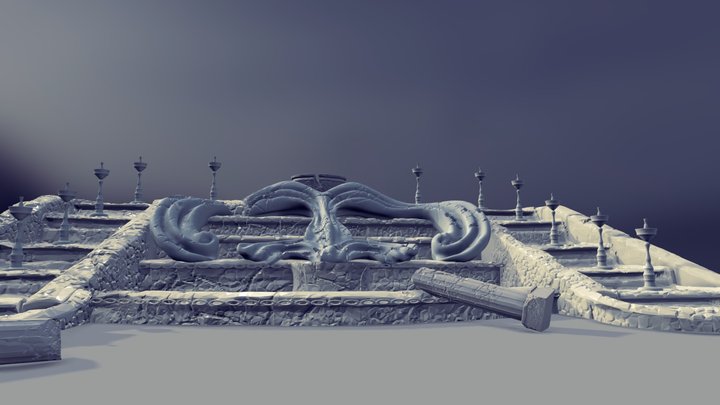Fontaine 3D Model