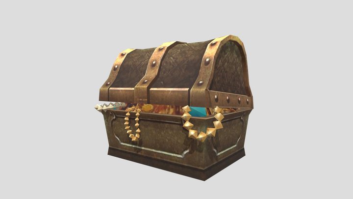 Treasure chest 3D Model