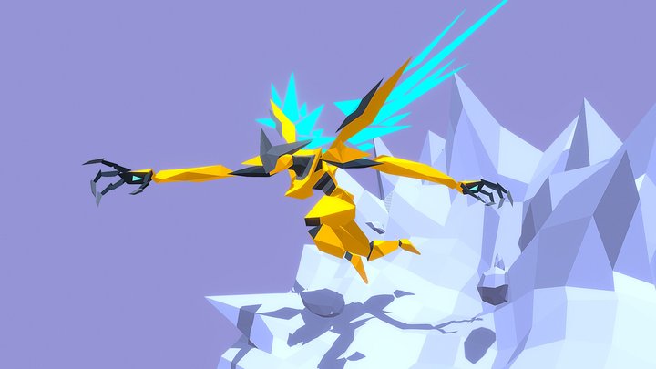 Mech Doodle - Here I Come! 3D Model