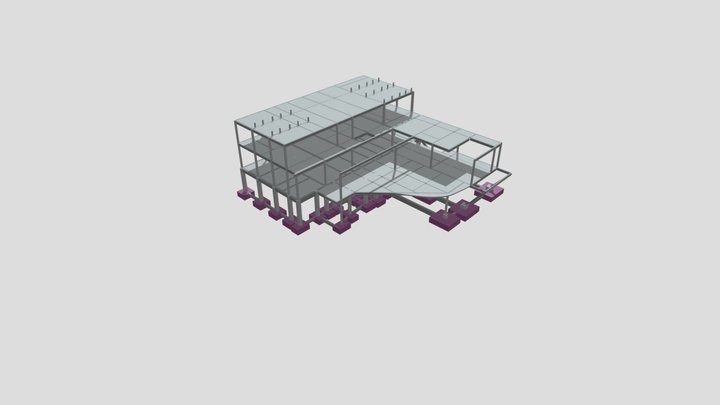 045-Casa Chen - ConcretoMetalicaIFC 3D Model