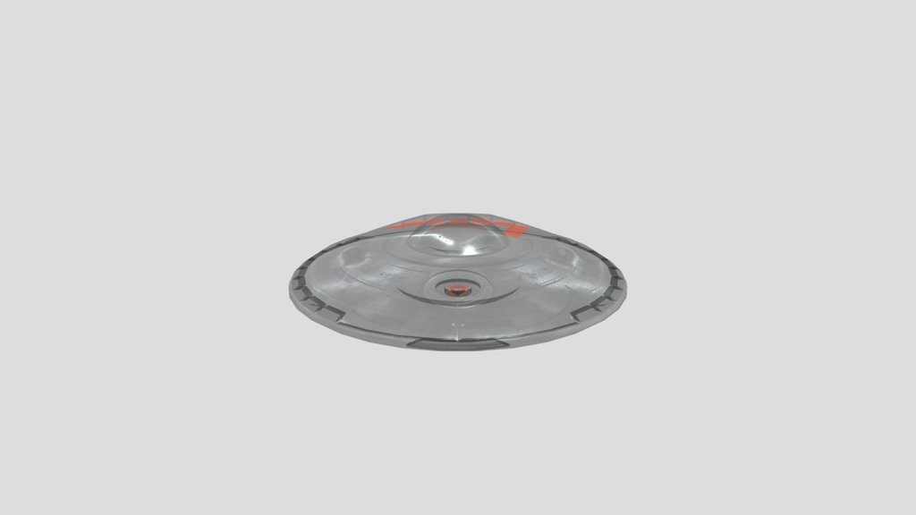 Small Domed Flying Saucer Aircraft