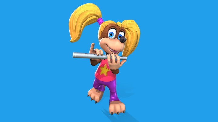 Tooty Fan Remake 3D Model