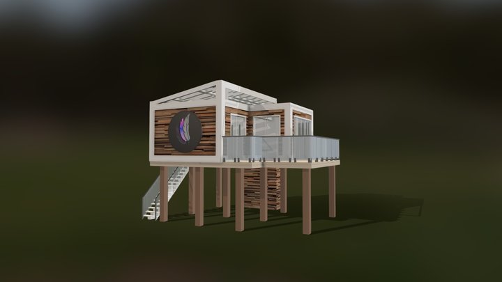 3PF Virtual Office 3D Model