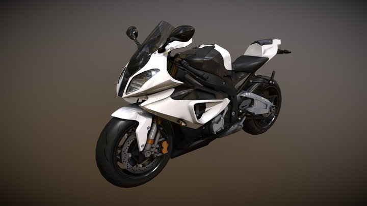 BMW S1000RR for DIS 3D Model