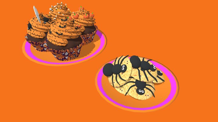 Halloween Cupcakes and Cookies