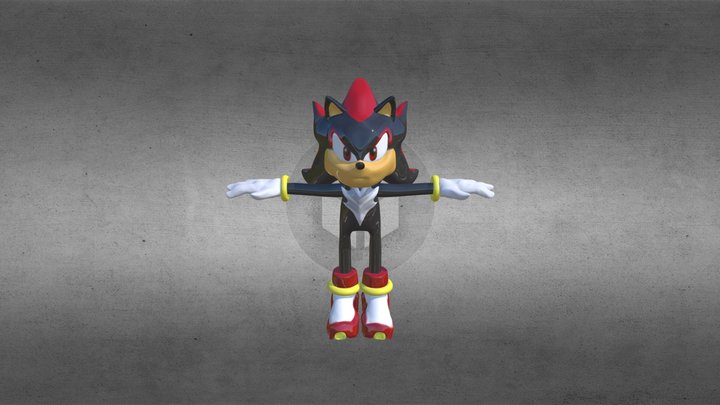 S 3D Model