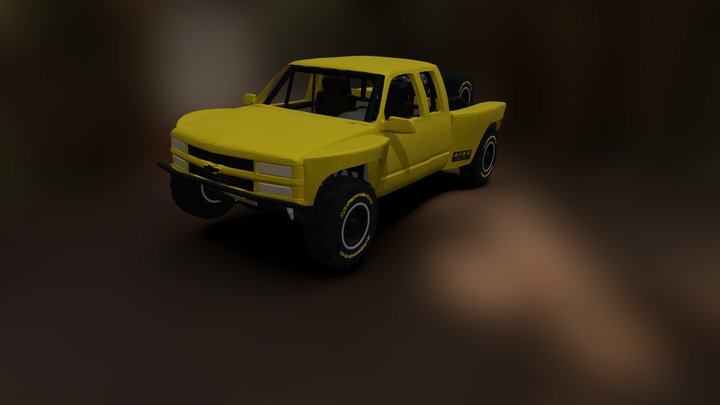 Trophy truck 3D Model